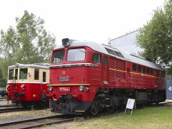Dieslová lokomotiva Sergej v Lužné u Rakovníka