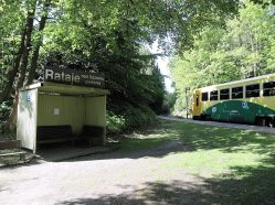 Posázavský Pacifik, Rataje nad Sázavou, zastávka