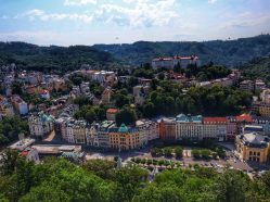 Karlovy Vary : výhled z Mayerova glorietu