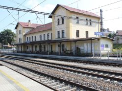 Posázavský Pacifik, nádraží Čerčany