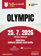 Hudba na vinicích: Olympic – Vinné sklepy Kutná Hora