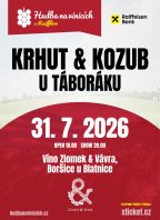 Hudba na vinicích: Krhut & Kozub – Víno Zlomek & Vávra