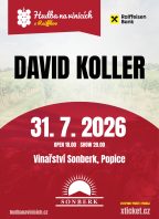 Hudba na vinicích: David Koller – Vinařství Sonberk