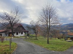 Dům Irmy Gabrhelové, žítkovská bohyně, která zemřela v roce 2001