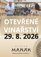 Otevřené vinařství Štěpána Maňáka