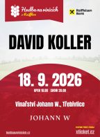 Hudba na vinicích: David Koller – Vinařství JOHANN W