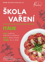 Škola vaření s Romanem Paulusem – Italská kuchyně