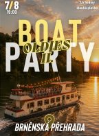 Boat Party x Brněnská přehrada x Oldies party vol. 2