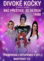 Travesti show Divoké kočky v Přešticích