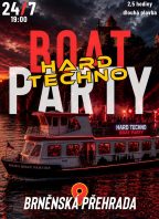 Boat Party x Brněnská přehrada x Hard Techno edition