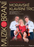 Koncertní cyklus Muzikobraní Moravského klavírního tria (6 koncertů)