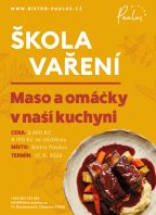 Škola vaření s Romanem Paulusem – Maso a omáčky v kuchyni