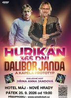 DALIBOR JANDA – Galakoncert „HURIKÁN 365 DNÍ“