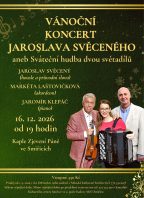 Vánoční koncert Jaroslava Svěceného