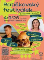 Ratíškovský festiválek + mini food festival 2026