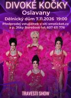 Travesti show Divoké kočky v Oslavanech
