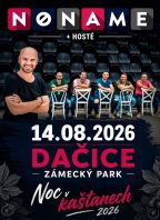 Noc v Kaštanech 2026: NO NAME + UDG & hosté ….