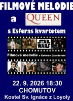 Filmové melodie a Queen v Chomutově