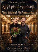 Alena Antalová & Alex Anders: Šansonový galavečer s orchestrem