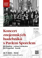Koncert znojemských hudebníků s Pavlem Šporclem