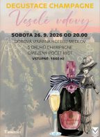 Degustace champagne Veselé vdovy