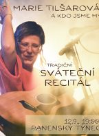 Sváteční recitál – Marie Tilšarová  v Panenském Týnci