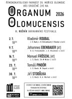 Organum Olomucensis 2026 – Jiří Stodůlka