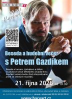 Beseda a hudební večer s Petrem Gazdíkem