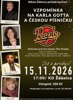 Vzpomínka na K. Gotta a Českou Písničku s kapelou The People