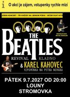 3 hvězdy na jednom podiu – K. Kahovec, Beatles, M. Šindelář