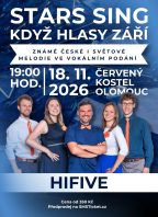 HIFIVE – Stars Sing, když hlasy září – Olomouc