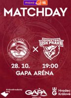 8.kolo MAXA NBL BK GAPA Hradec Králové x USK Praha