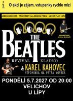 3 hvězdy na jednom podiu – K. Kahovec, Beatles, M. Šindelář