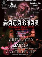Seiðr festival(Satarial,Marius K.,Crematory,Cry of the Nile)