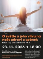 Přednáška: O světle a jeho vlivu na naše zdraví a spánek