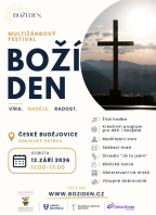 Multižánrový festival Boží den České Budějovice
